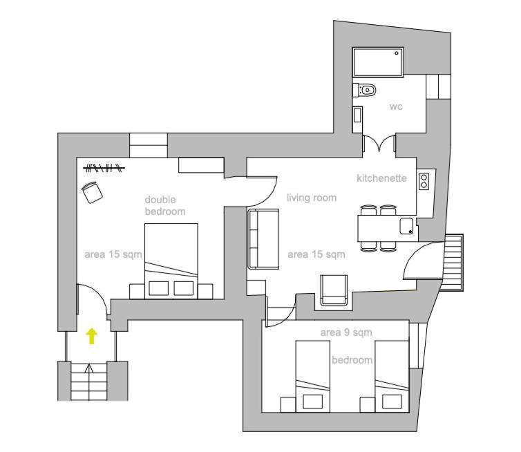 Ribeira Dos Marinheiros Amarelo Apartment Синтра Екстериор снимка